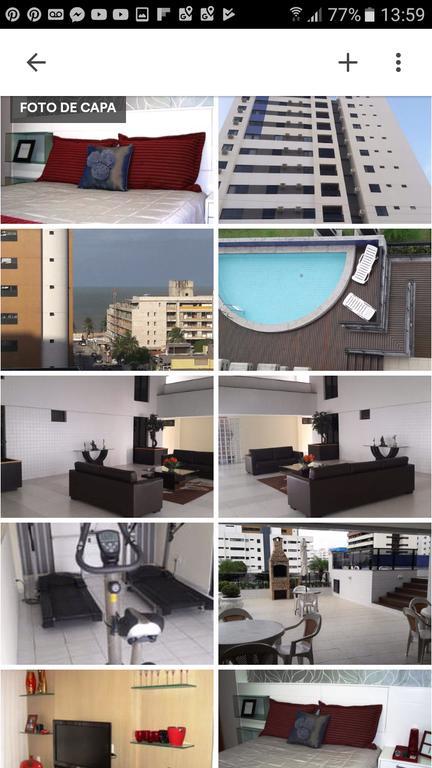 Apartamento Tambau Palace Hotel João Pessoa Exterior foto